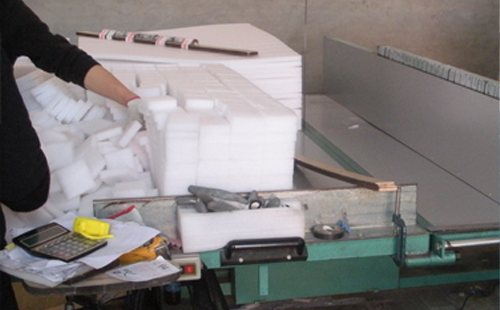 沙坡头珍珠棉型材生产